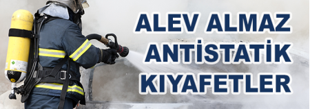 Alev Almaz Antistatik Kıyafetler