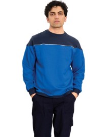 Antistatik Bisiklet Yaka Sweat